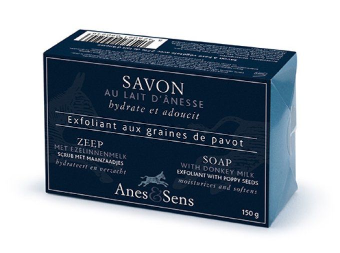 Savon aux graines de pavot 150g au lait d'ânesse
