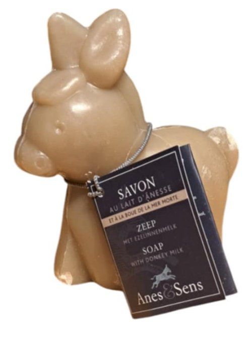 Savon au lait d'ânesse en forme d'ânes 150g - Ânes&Sens