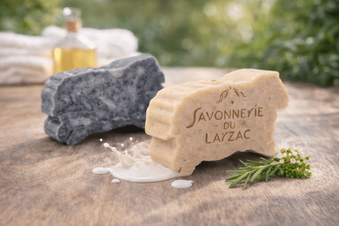 Savon forme brebis au Thym du Larzac ou Séve de Bouleau