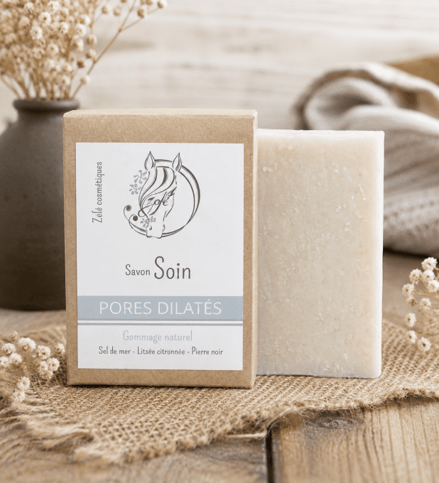 Savon Soin PORES DILATES au sel de Mer