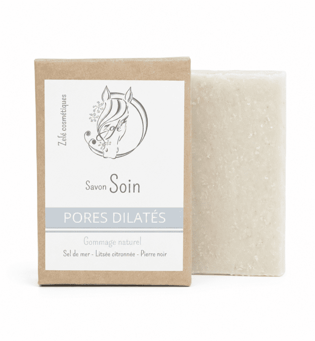 Savon Soin PORES DILATES au sel de Mer