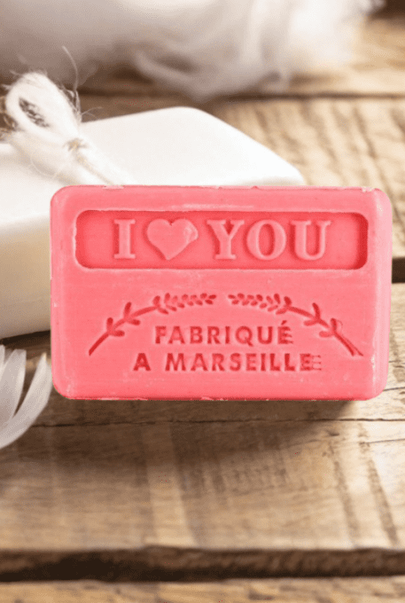 Savonnette Marseillaise 125g  - I LOVE YOU