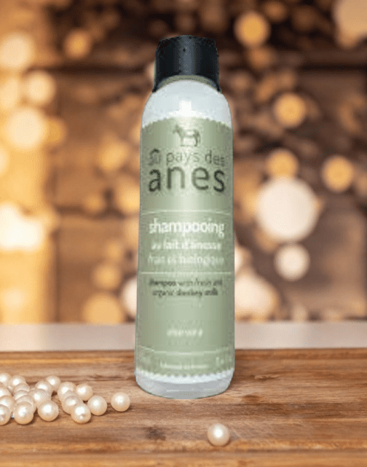 Shampooing au lait d'ânesse frais et biologique Aloe Vera 250 ml