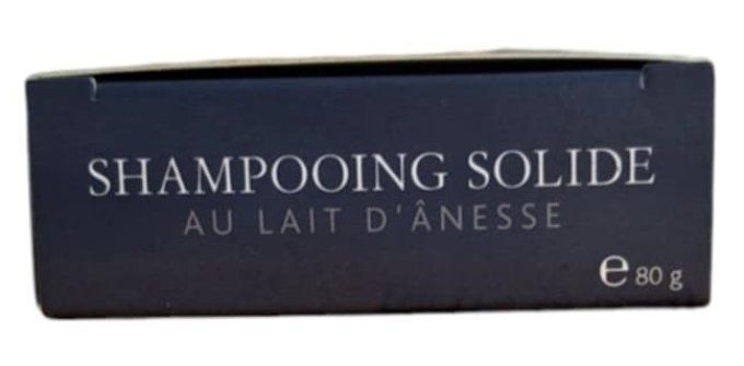 Shampoing solide au lait d'ânesse 80gr - Anes&Sens