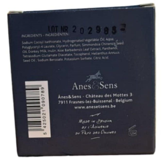 Shampoing solide au lait d'ânesse 80gr - Anes&Sens
