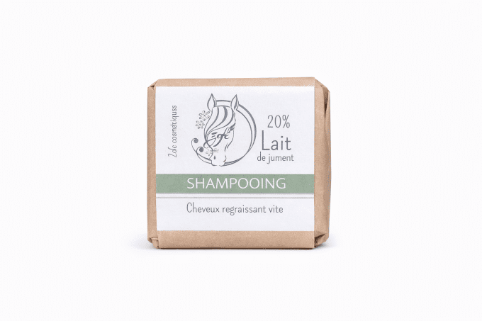 Shampoing solide purifiant Cuir chevelu regraissant vite - 20% lait de jument