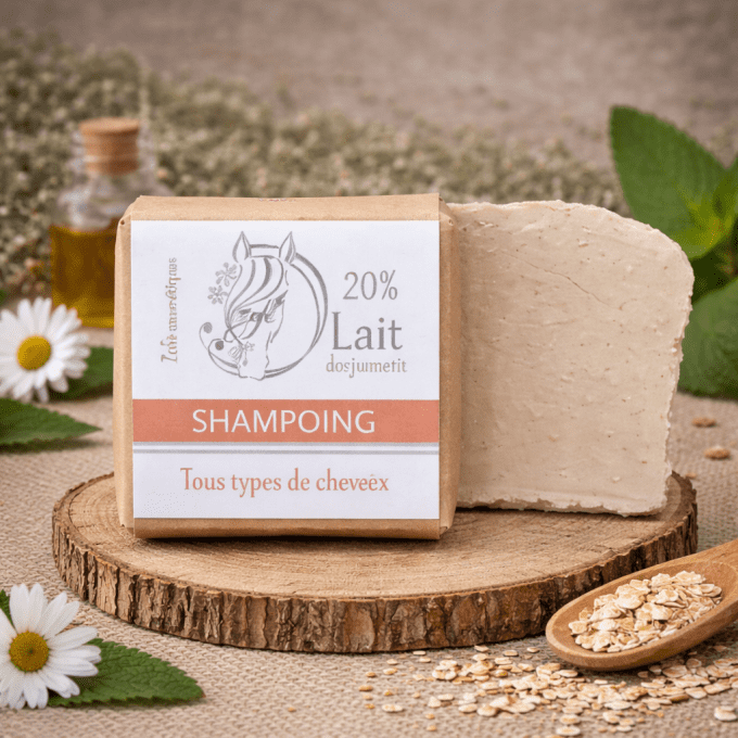 Shampoing Tous Types de cheveux - 20% lait de jument
