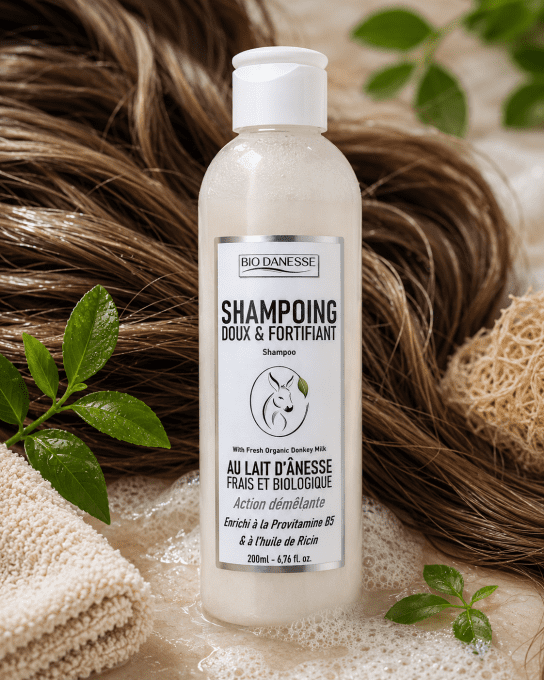 Shampooing au lait d'ânesse bio