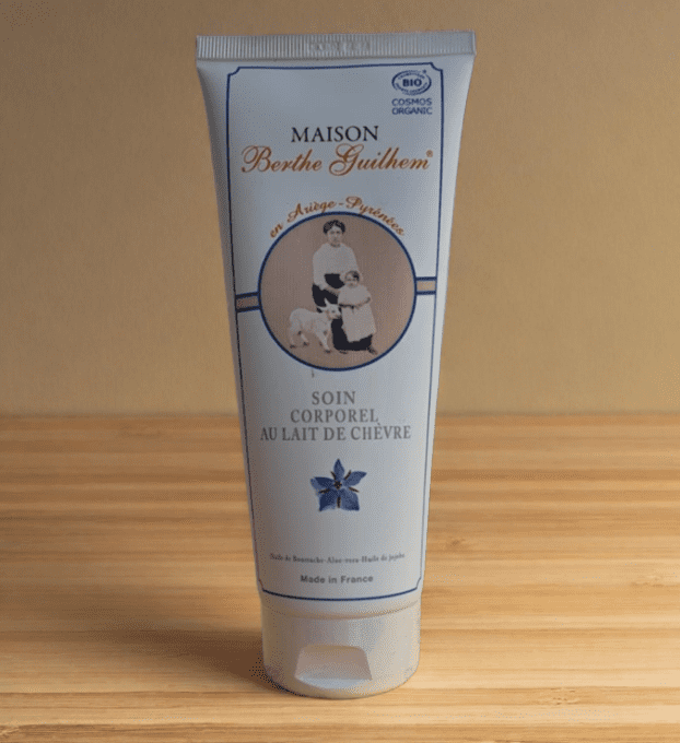 Soin corporel au lait de chèvre alpine BIO