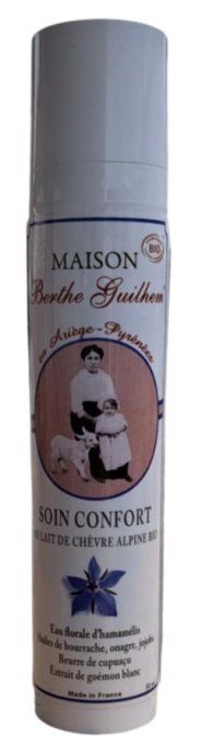 Soin confort au lait de chèvre alpine BIO