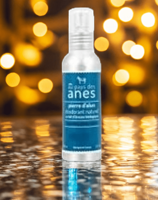 Déodorant pierre d'alun en spray au lait d'ânesse biologique 100 ml